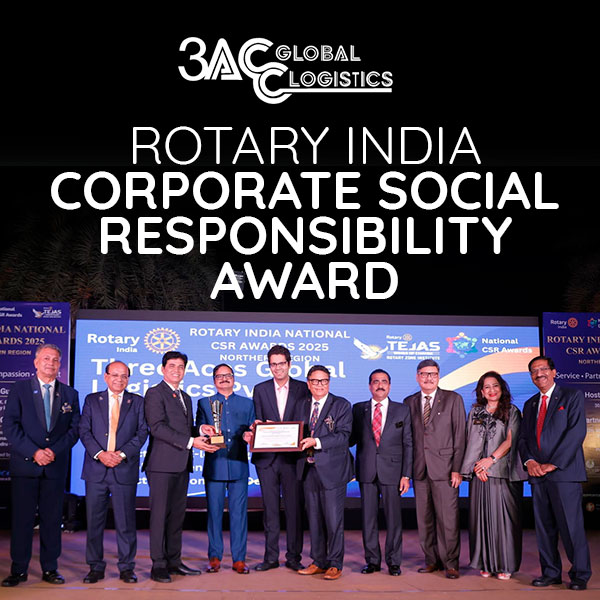  Three Aces Global Logistics recognized with Rotary CSR Award