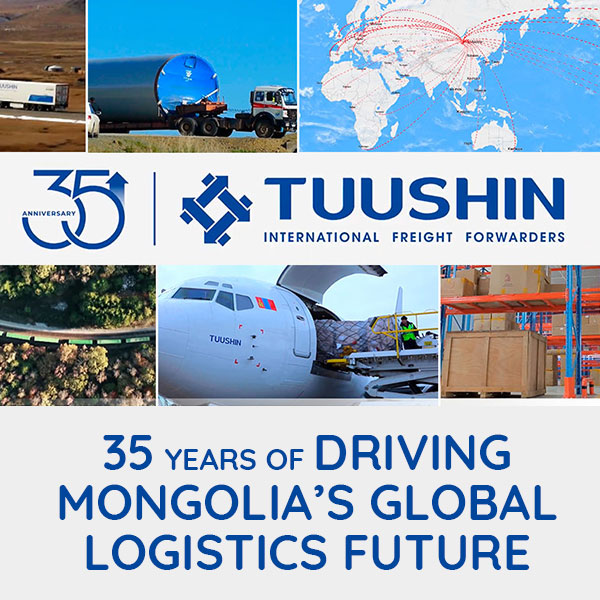 From building transport infrastructure to earning international recognition, Tuushin LLC celebrates