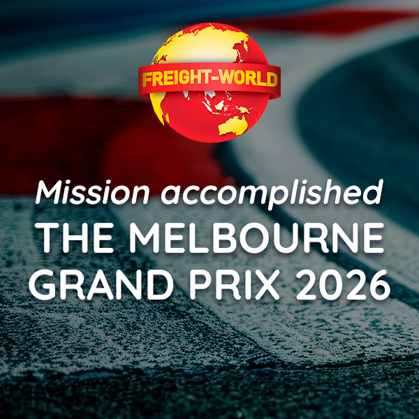Conqueror Melbourne delivers time-critical project cargo for the Melbourne Grand Prix 2026